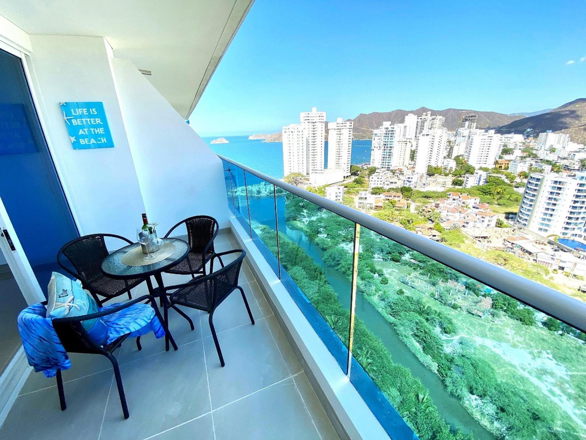 Apartamentos Reserva Del Mar - Frente Al Mar By Soho サンタ・マルタ エクステリア 写真